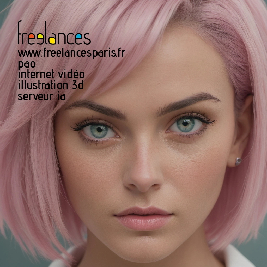 Pao mise en page internet vidéo illustration 3d serveur IA générative AI freelance paris studio de création magazines 8l68ey90